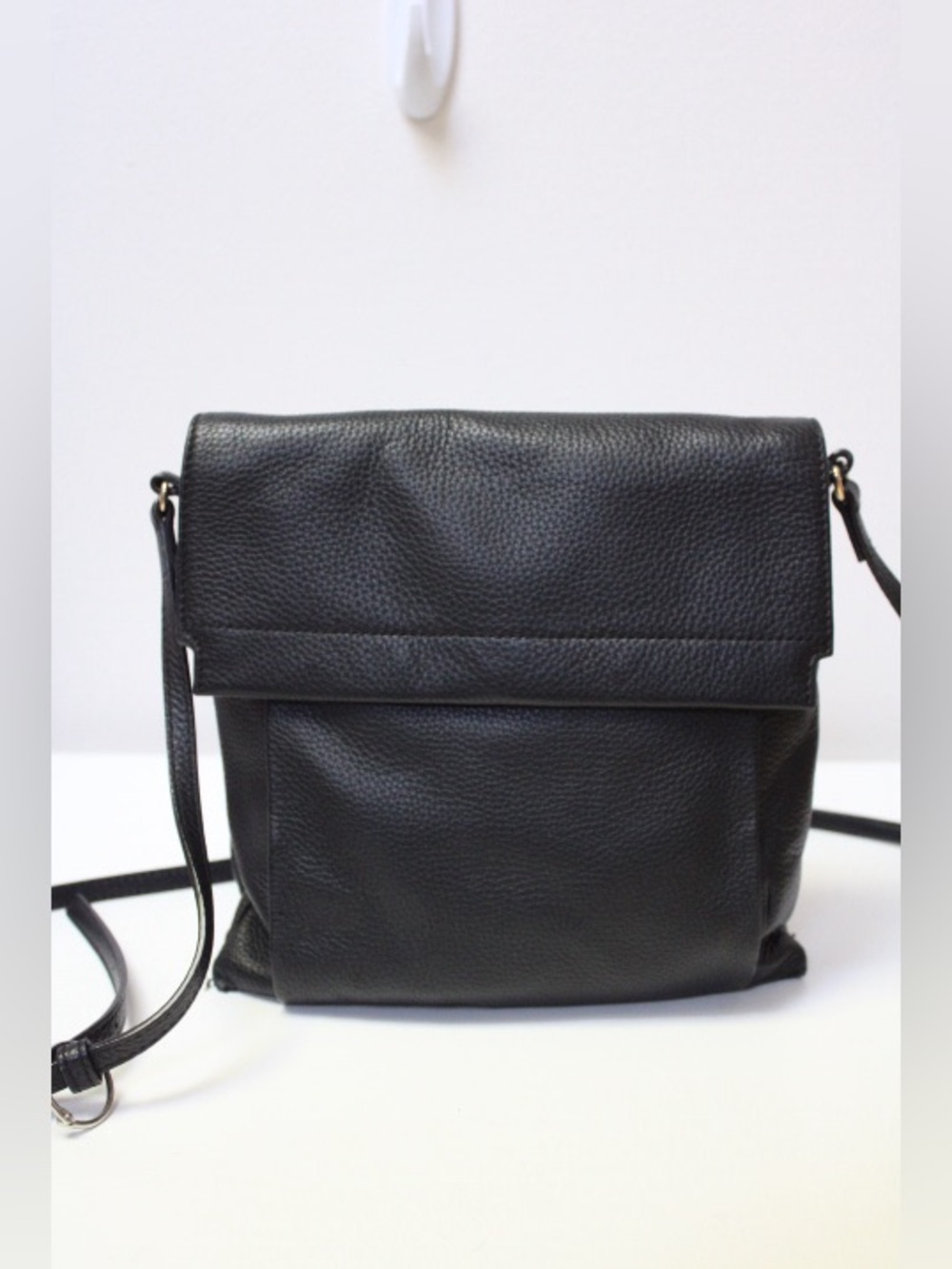 Vince Camuto pebbled leather cross body bag
